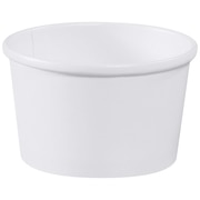 Partners Brand Soup Containers, 8 oz., White, PK 500 SOUP08